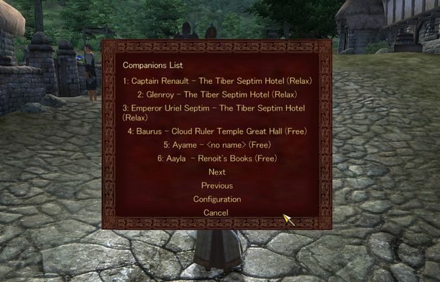 oblivion best companion mods